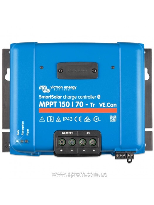 Контролер заряду Victron Energy SmartSolar MPPT 150/70-Tr VE.Can